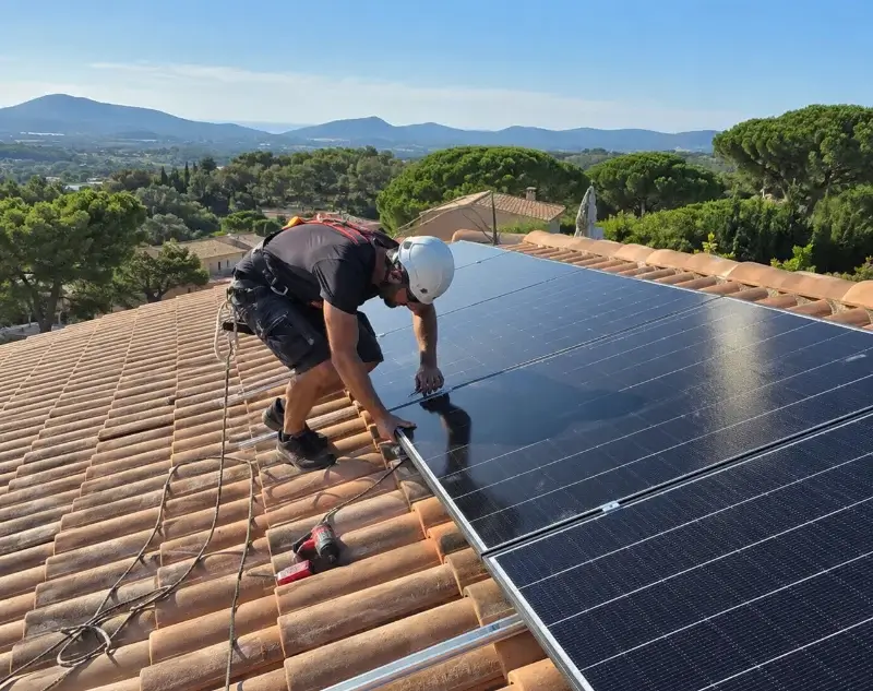 Installateur panneaux solaires Capdrot — pose photovoltaïque sur toiture